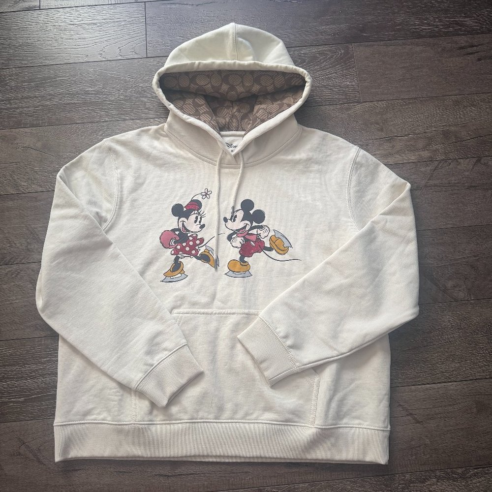 Disney X Coach Ice Skate Motif Hoodie CL692